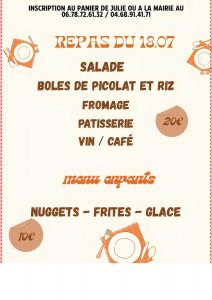 L'association des Jeunes Félinois vous donne rendez-vous du 18 au 20 juillet 2025 pour sa fête locale annuelle : repas, bar à vins, concert dans l'église, boom des pitchouns, tour de table, animations musicales - Repas du 18 juillet sur réservation, au ' Panier de Julie ' ou auprès de la mairie