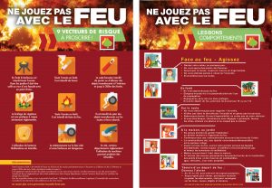 Infographie - Ne jouez pas avec le feu