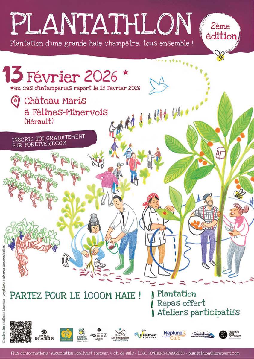 Plantathlon #2, organisé par le domaine Château Maris VENDREDI 13 FÉVRIER 2026