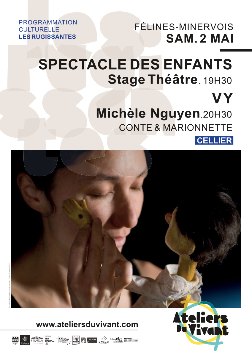 Soirée spectacles SAMEDI 2 MAI 2026 à partir de 19h30 au cellier, dans le cadre de la programmation culturelle Les Rugissantes #4