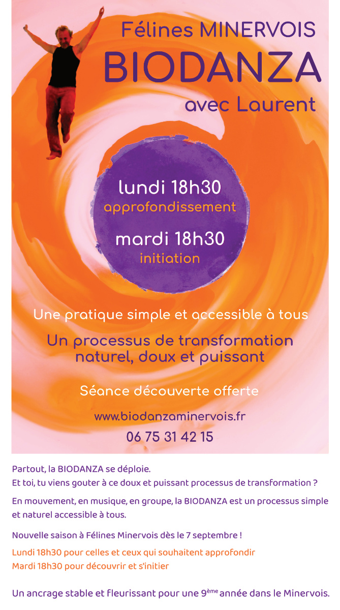 Biodanza, c'est la reprise !